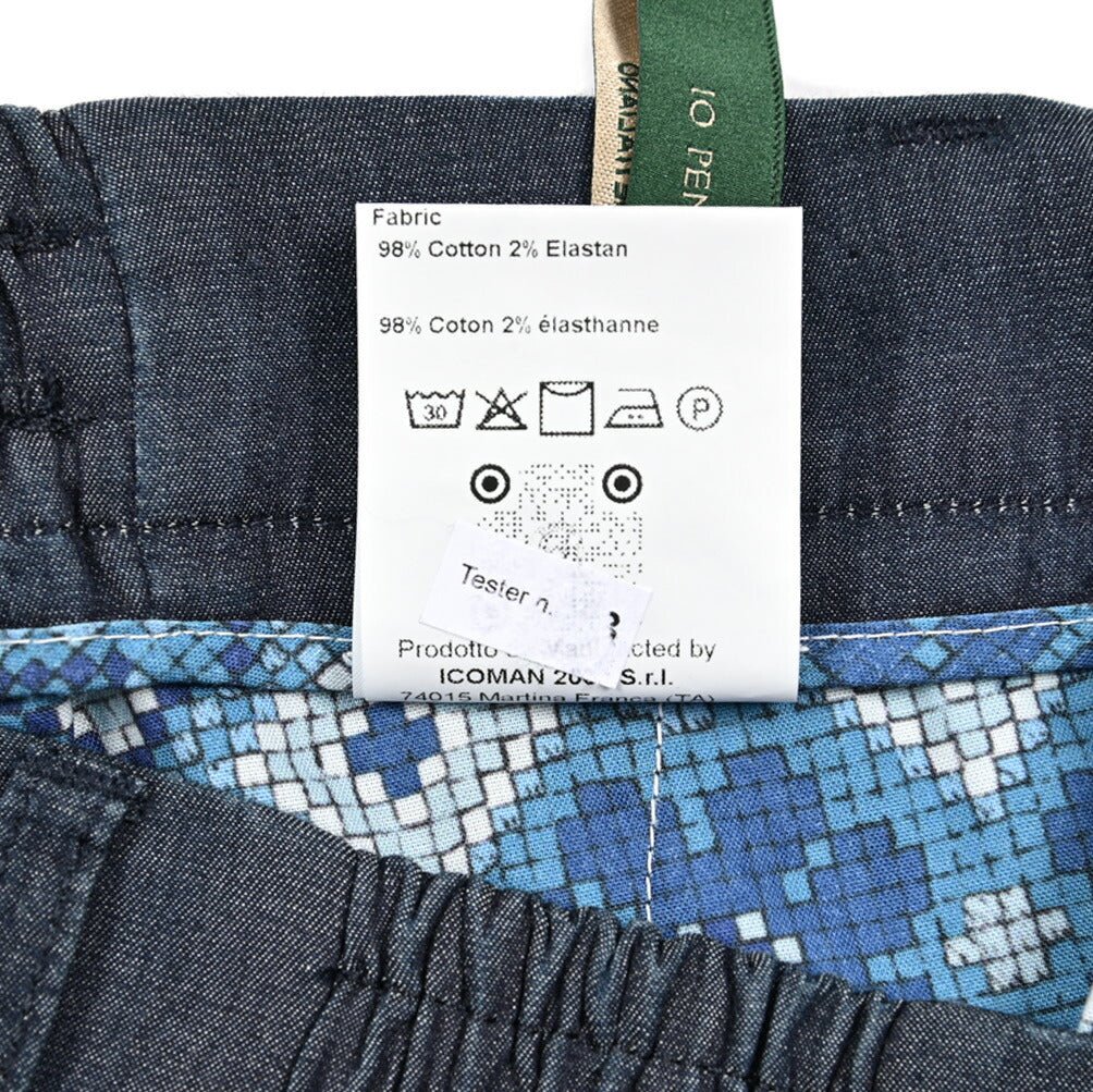 SALE|BERWICH "XRETRO" ライトオンスデニム ワンタックスラックス|425281 - 46|GUARDAROBA MILANO OFFICIAL STORE