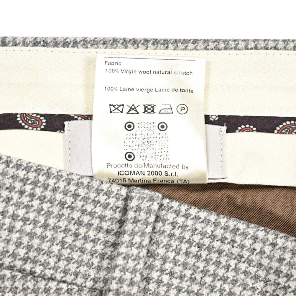 SALE|BERWICH "YRETRO LONG" ヴァージンウール100% ノータックスラックス|433250-52|GUARDAROBA MILANO OFFICIAL STORE