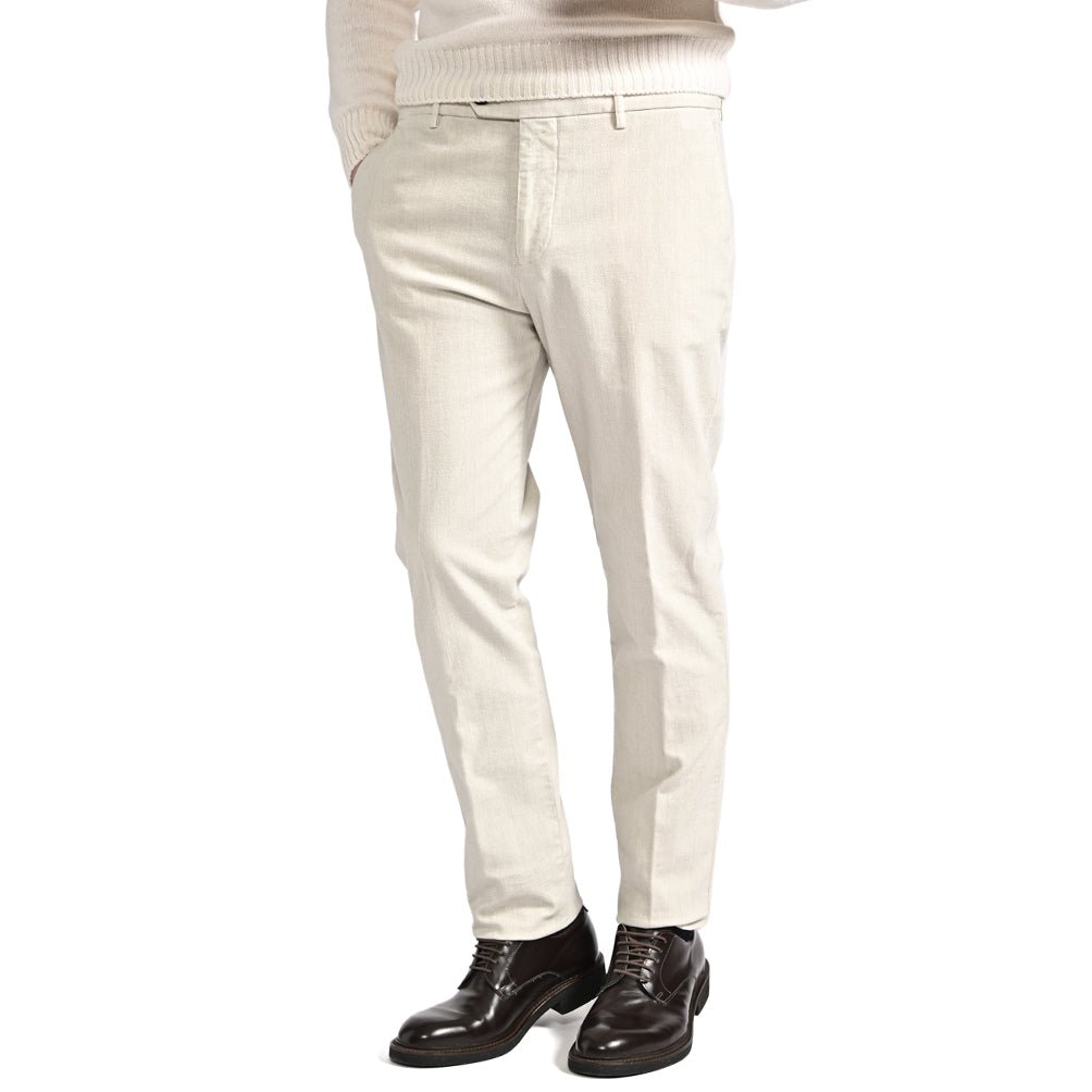 SALE|BERWICH "YRETRO LONG - GD" ストレッチコットン ノータックパンツ|433200-46|GUARDAROBA MILANO OFFICIAL STORE