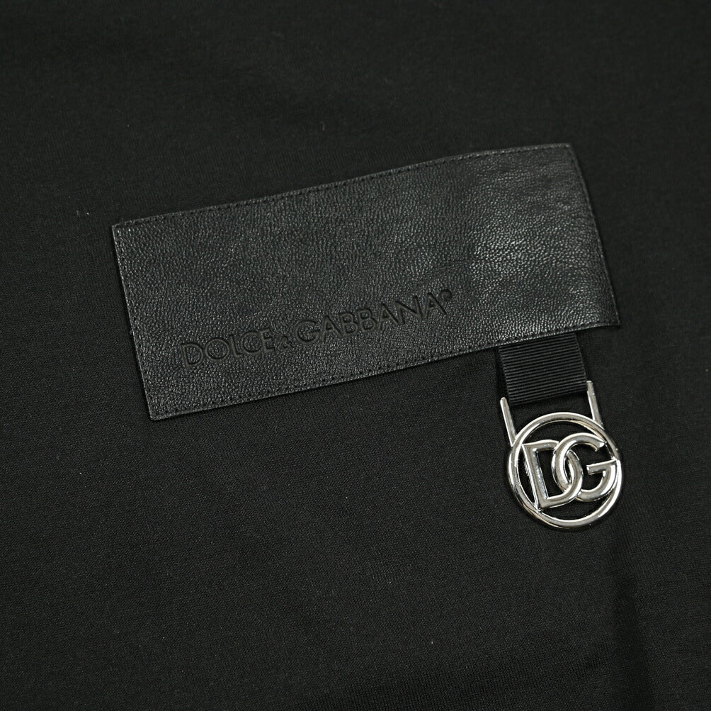 SALE|DOLCE & GABBANA コットン100% ワンポイントロゴ オーバーサイズ半袖Tシャツ|416014 - 44|GUARDAROBA MILANO OFFICIAL STORE
