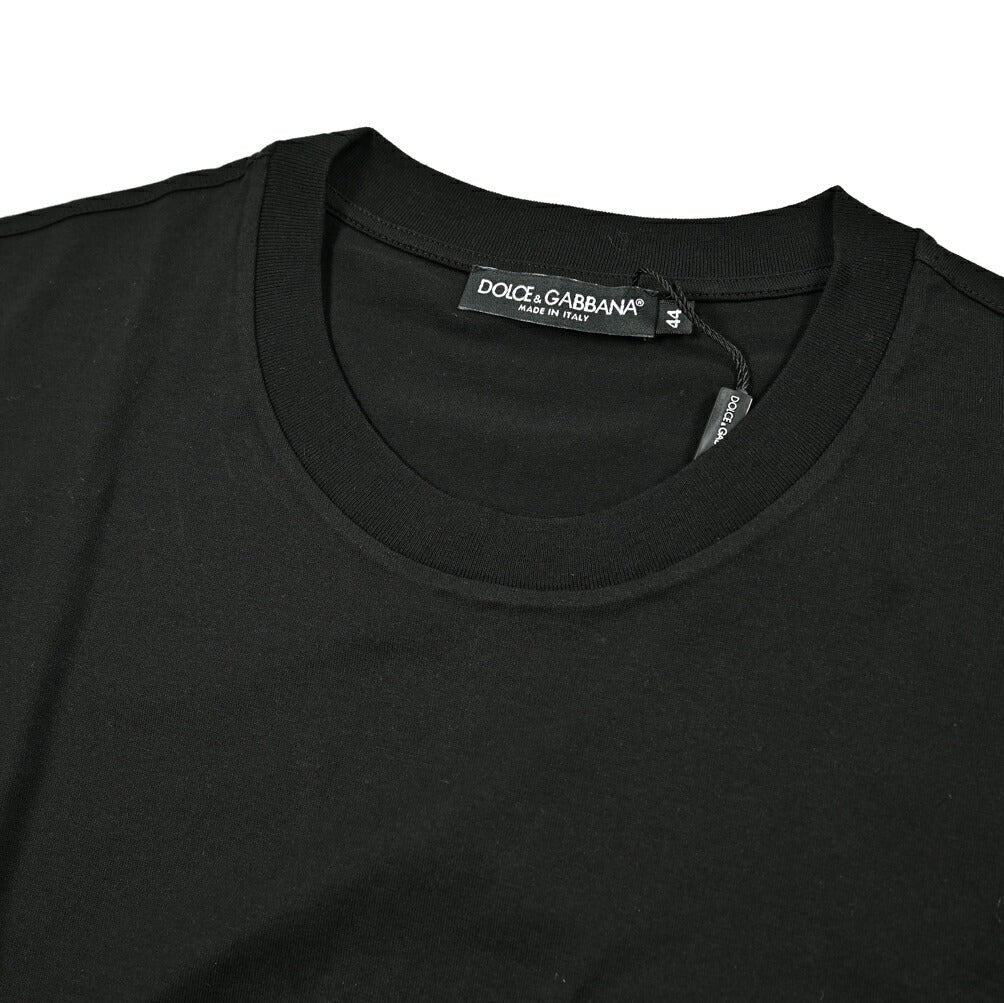 SALE|DOLCE & GABBANA コットン100% ワンポイントロゴ オーバーサイズ半袖Tシャツ|416014 - 44|GUARDAROBA MILANO OFFICIAL STORE
