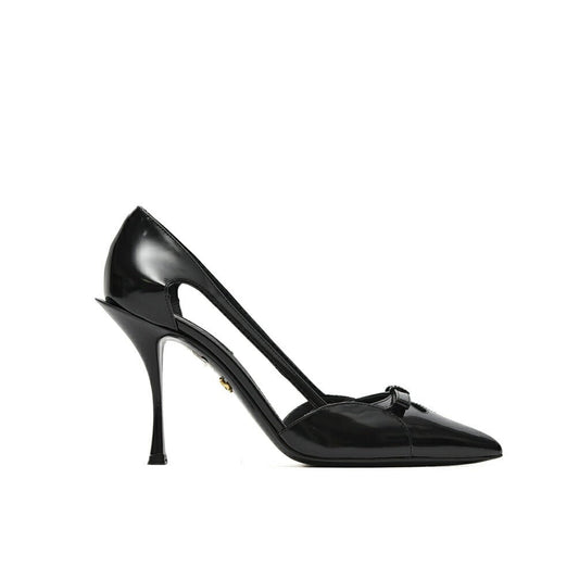 SALE|《レディース》DOLCE & GABBANA シャイニーカーフスキン セミセパレートパンプス(ピンヒール)|415881|GUARDAROBA MILANO OFFICIAL STORE