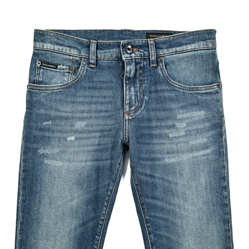 SALE|DOLCE & GABBANA ストレッチデニム ダメージスキニージーンズ|416083|GUARDAROBA MILANO OFFICIAL STORE