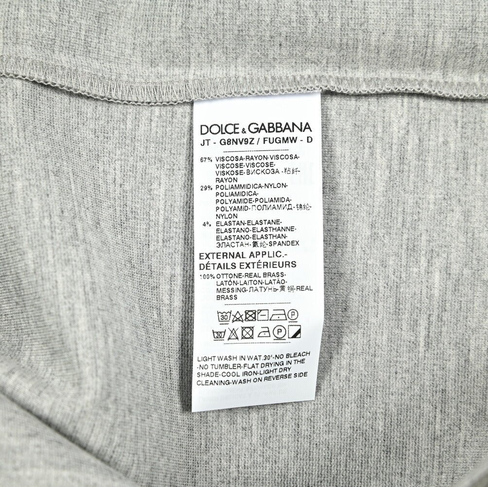 SALE|DOLCE & GABBANA ワンポイントロゴ オーバーサイズ半袖Tシャツ|416000 - 44|GUARDAROBA MILANO OFFICIAL STORE