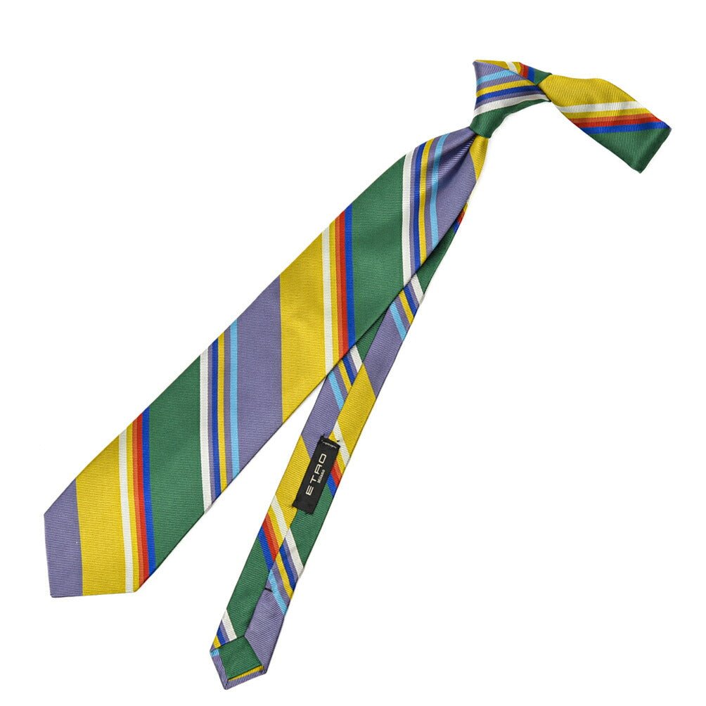 SALE|ETRO シルク100% レジメンタルネクタイ|406757|GUARDAROBA MILANO OFFICIAL STORE