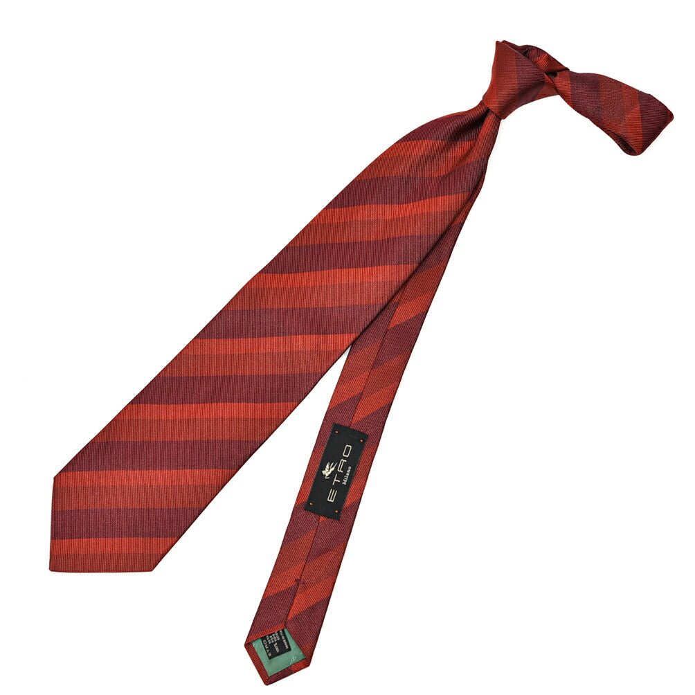SALE|ETRO シルク100% レジメンタルネクタイ(ワイドタイ)|406739|GUARDAROBA MILANO OFFICIAL STORE