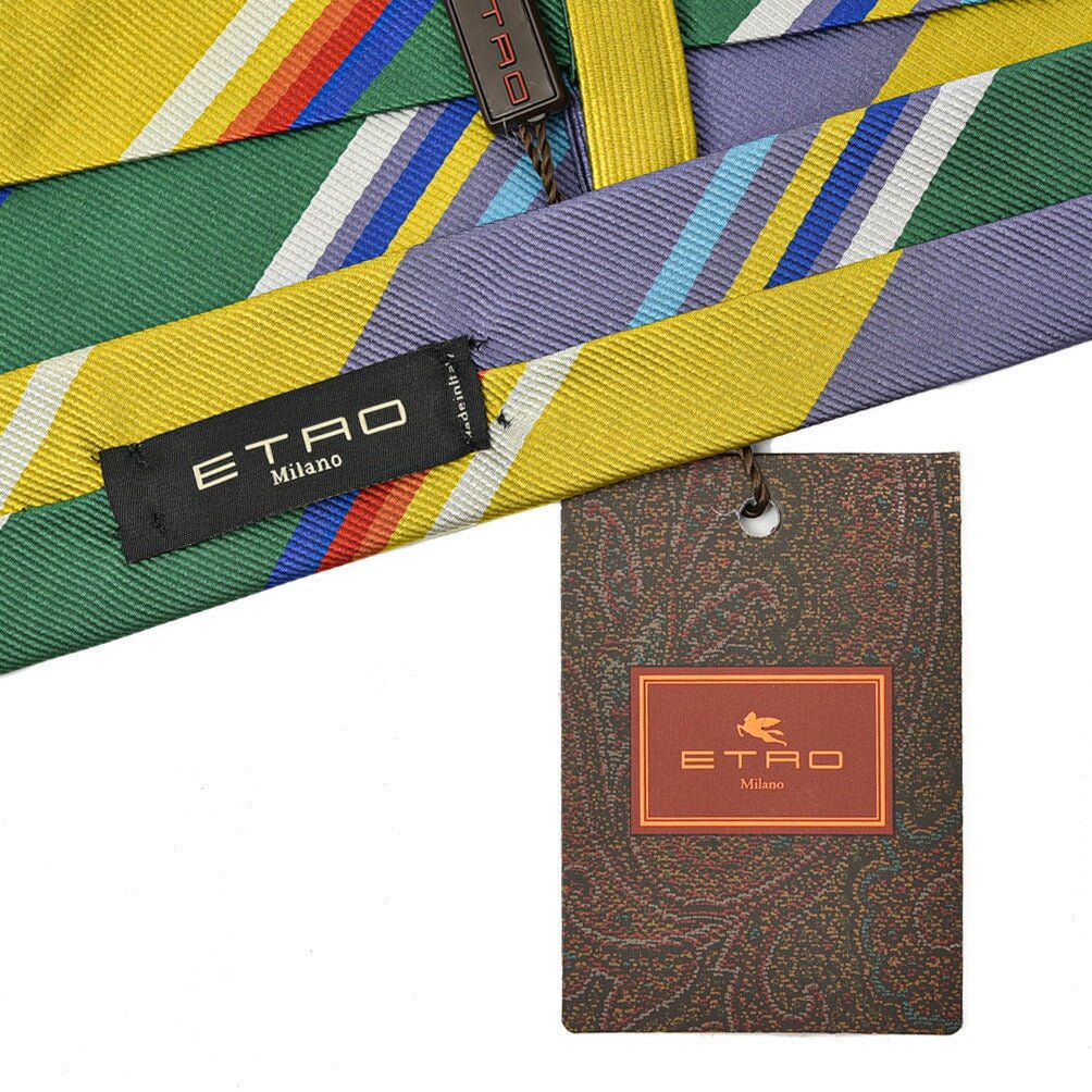 SALE|ETRO シルク100% レジメンタルネクタイ|406757|GUARDAROBA MILANO OFFICIAL STORE