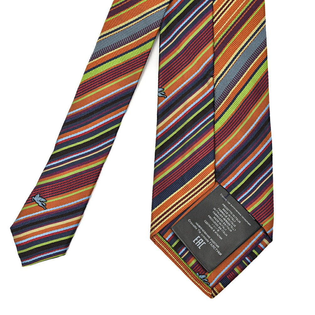 SALE|ETRO シルク100% レジメンタルネクタイ(ワイドタイ)|406748|GUARDAROBA MILANO OFFICIAL STORE