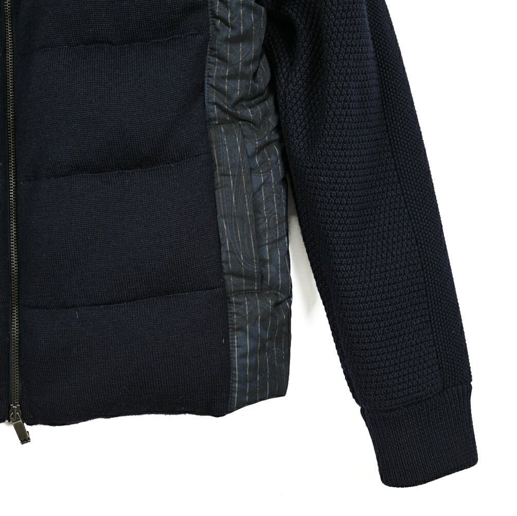 SALE|ETRO ウール100% 異素材コンビパデッドブルゾン|406885|GUARDAROBA MILANO OFFICIAL STORE