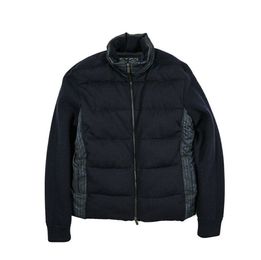 SALE|ETRO ウール100% 異素材コンビパデッドブルゾン|406885|GUARDAROBA MILANO OFFICIAL STORE