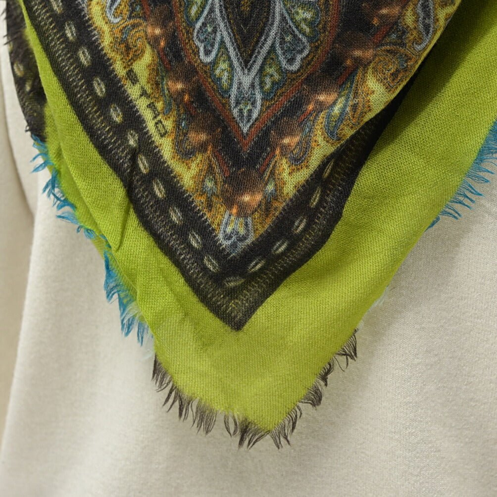 SALE|ETRO シルク100% ペイズリー柄ストール|414394|GUARDAROBA MILANO OFFICIAL STORE