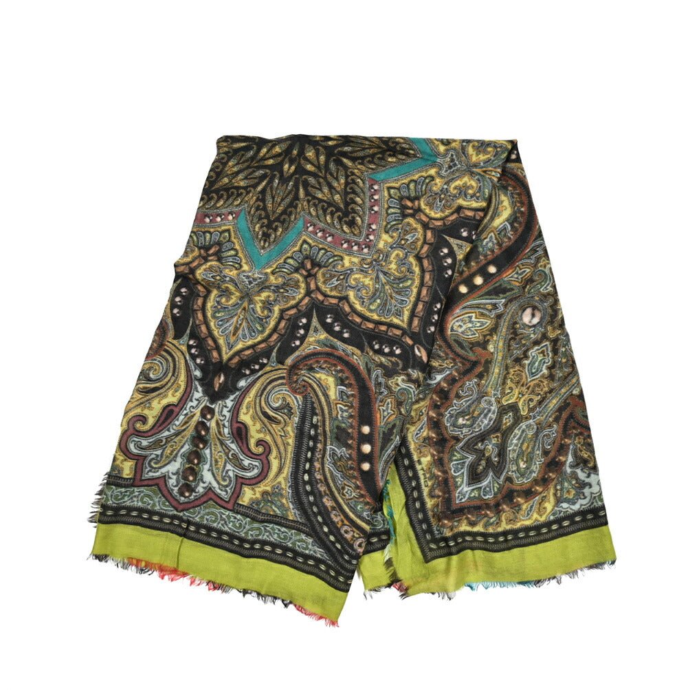 SALE|ETRO シルク100% ペイズリー柄ストール|414394|GUARDAROBA MILANO OFFICIAL STORE