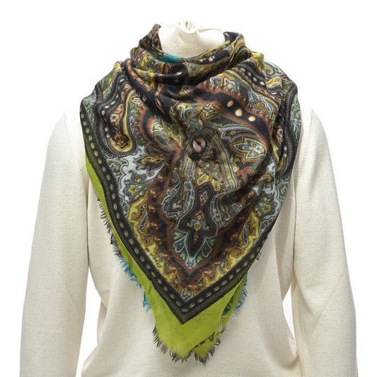 SALE|ETRO シルク100% ペイズリー柄ストール|414394|GUARDAROBA MILANO OFFICIAL STORE