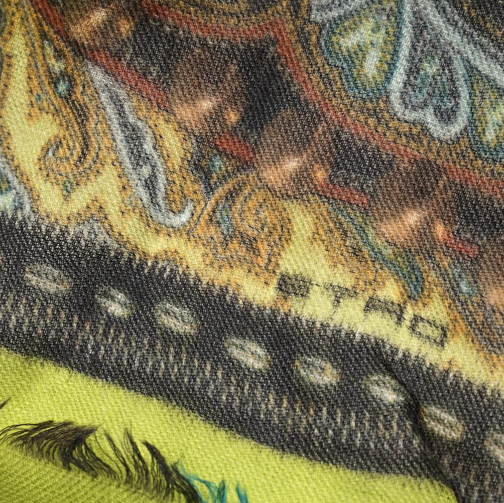 SALE|ETRO シルク100% ペイズリー柄ストール|414394|GUARDAROBA MILANO OFFICIAL STORE
