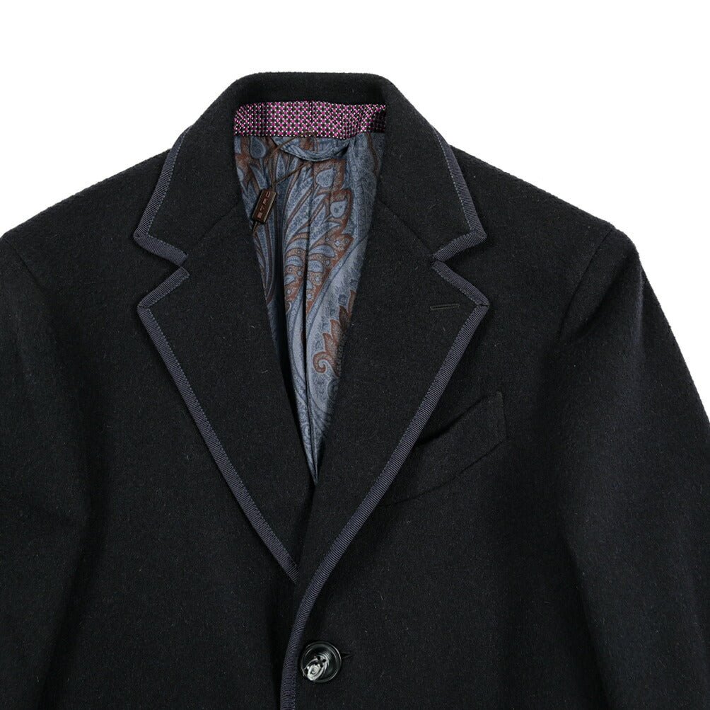 SALE|ETRO ウールカシミヤ 3Bシングルチェスターコート|406316|GUARDAROBA MILANO OFFICIAL STORE