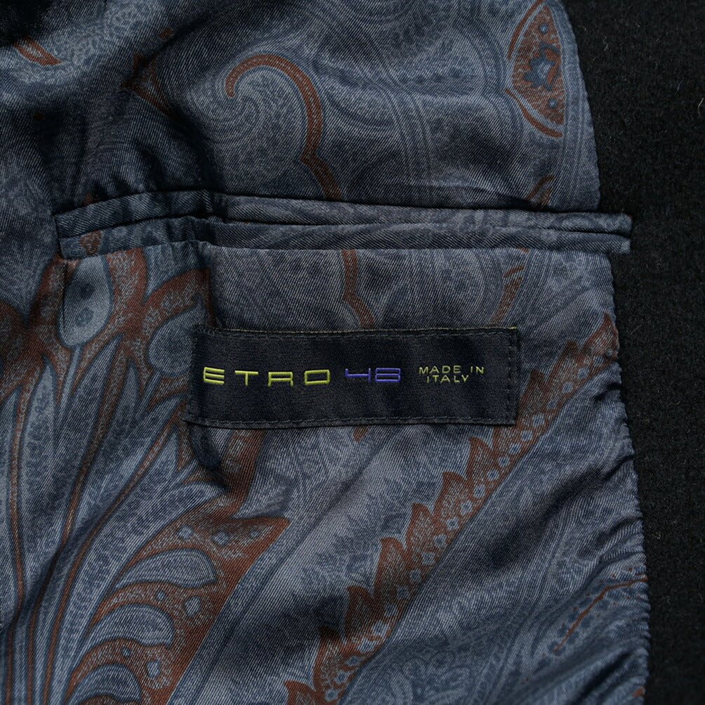 SALE|ETRO ウールカシミヤ 3Bシングルチェスターコート|406316|GUARDAROBA MILANO OFFICIAL STORE