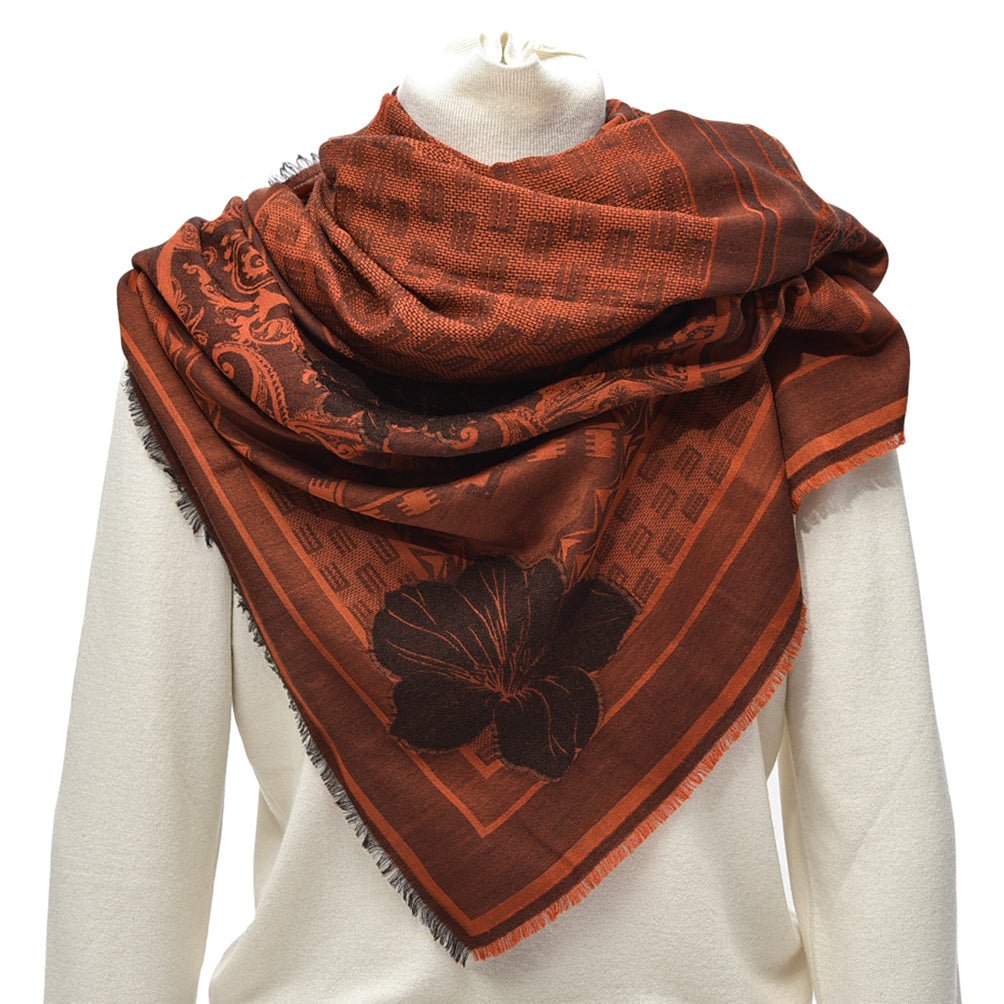 SALE|ETRO オリエンタル柄ストール ウールシルク|414399|GUARDAROBA MILANO OFFICIAL STORE