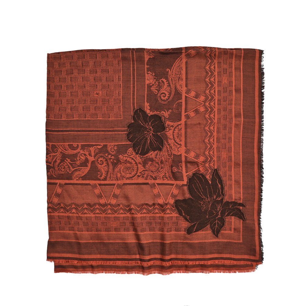 SALE|ETRO オリエンタル柄ストール ウールシルク|414399|GUARDAROBA MILANO OFFICIAL STORE
