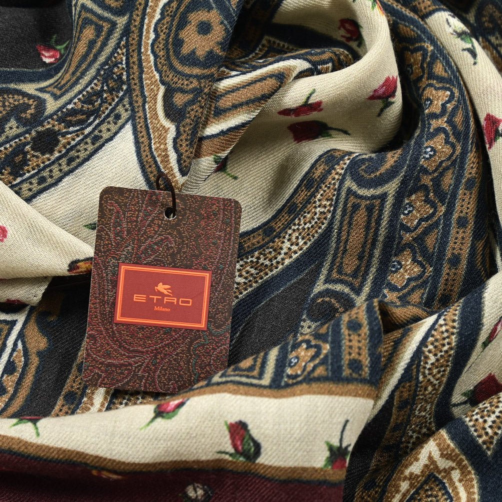 SALE|ETRO ウールシルク ストール|407263|GUARDAROBA MILANO OFFICIAL STORE