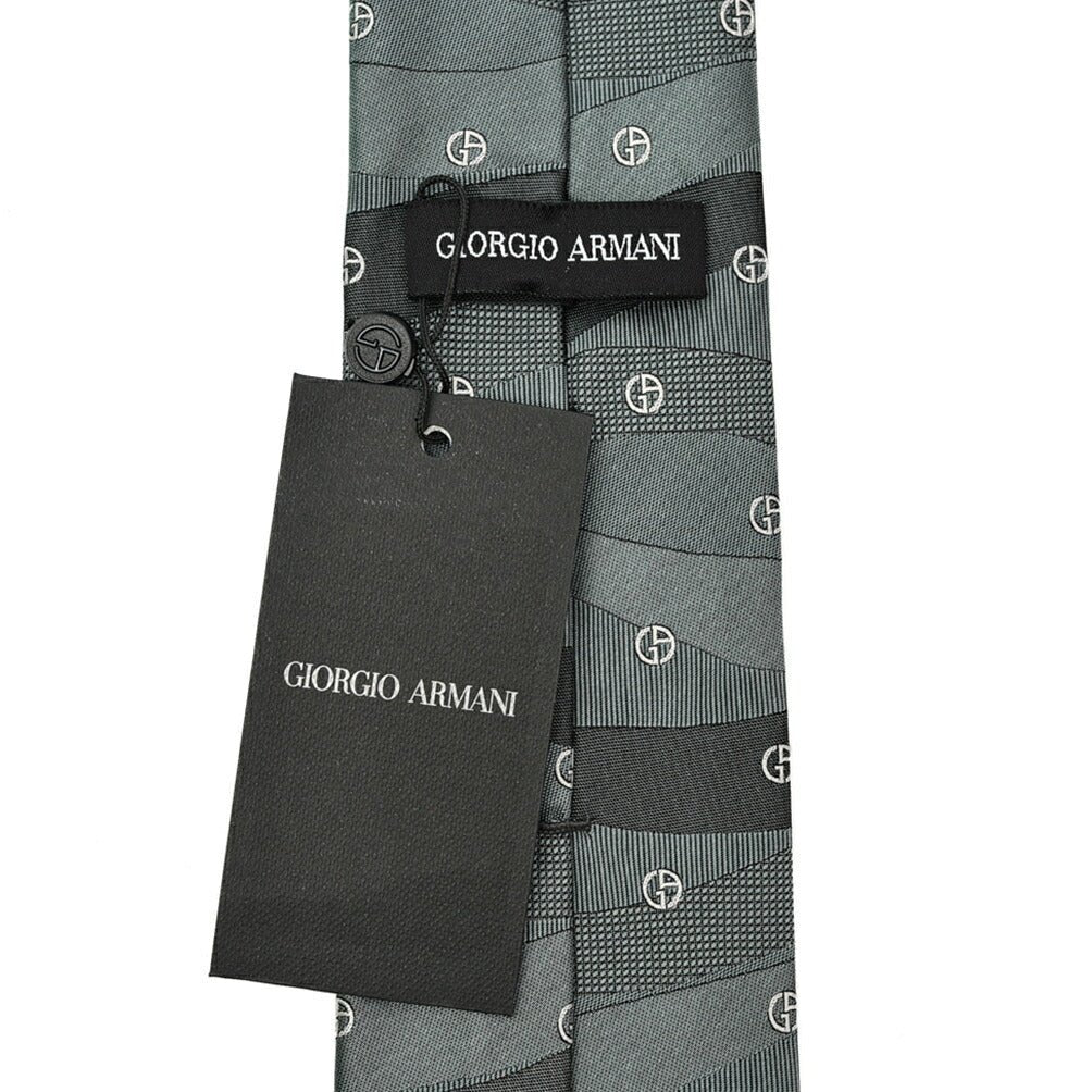 SALE|GIORGIO ARMANI シルク100% ロゴネクタイ|405113|GUARDAROBA MILANO OFFICIAL STORE