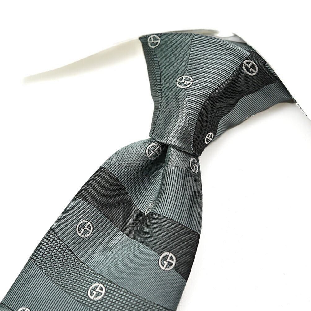 SALE|GIORGIO ARMANI シルク100% ロゴネクタイ|405113|GUARDAROBA MILANO OFFICIAL STORE
