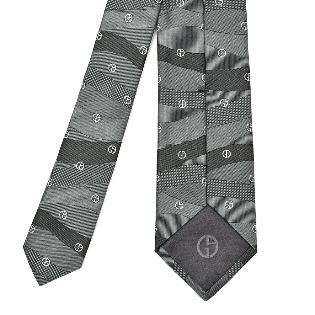 SALE|GIORGIO ARMANI シルク100% ロゴネクタイ|405113|GUARDAROBA MILANO OFFICIAL STORE