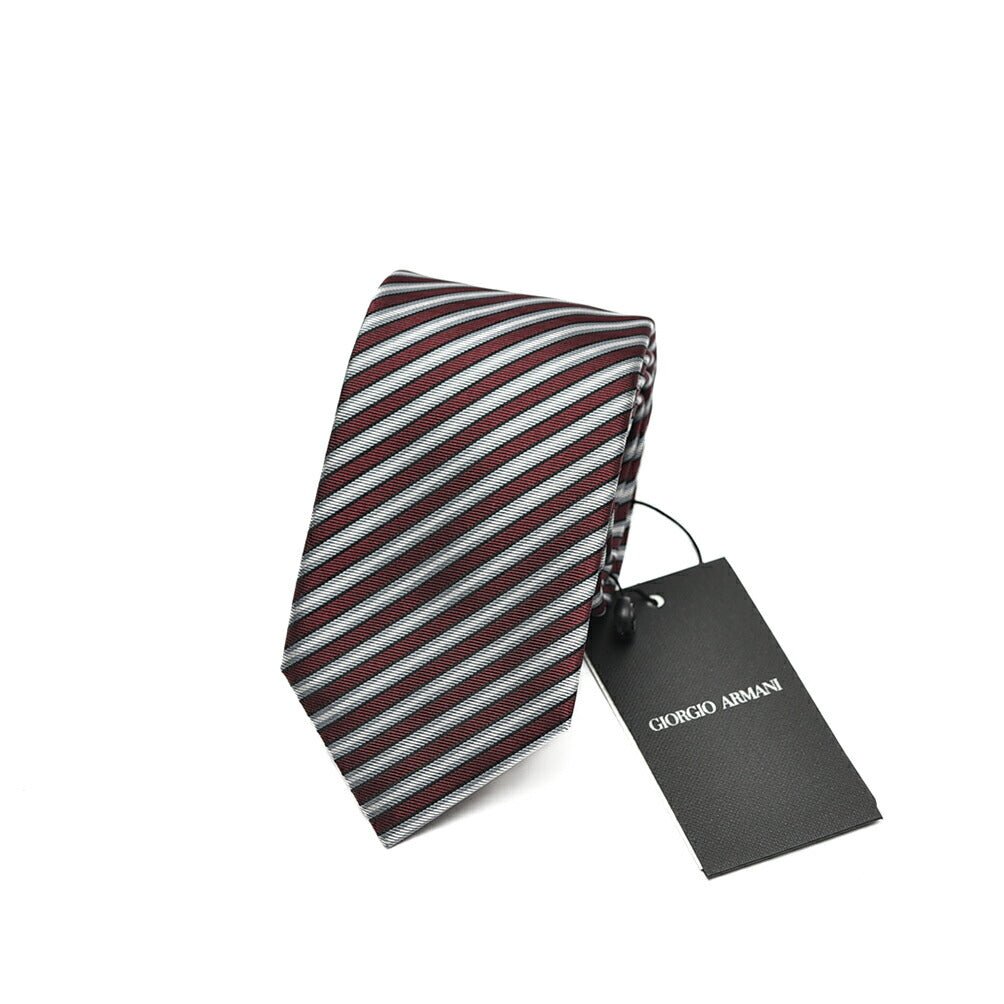 SALE|GIORGIO ARMANI シルク100% レジメンタルネクタイ|402049|GUARDAROBA MILANO OFFICIAL STORE