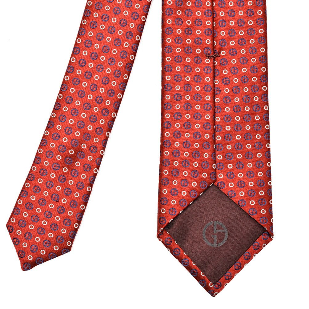 SALE|GIORGIO ARMANI シルク100% ロゴネクタイ|402123|GUARDAROBA MILANO OFFICIAL STORE