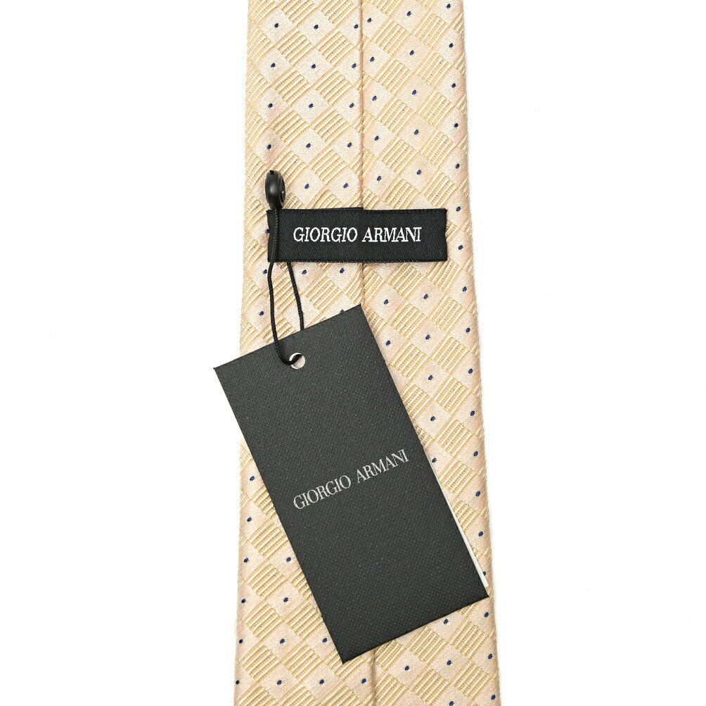 SALE|GIORGIO ARMANI コットンシルク 市松柄ネクタイ|404808|GUARDAROBA MILANO OFFICIAL STORE