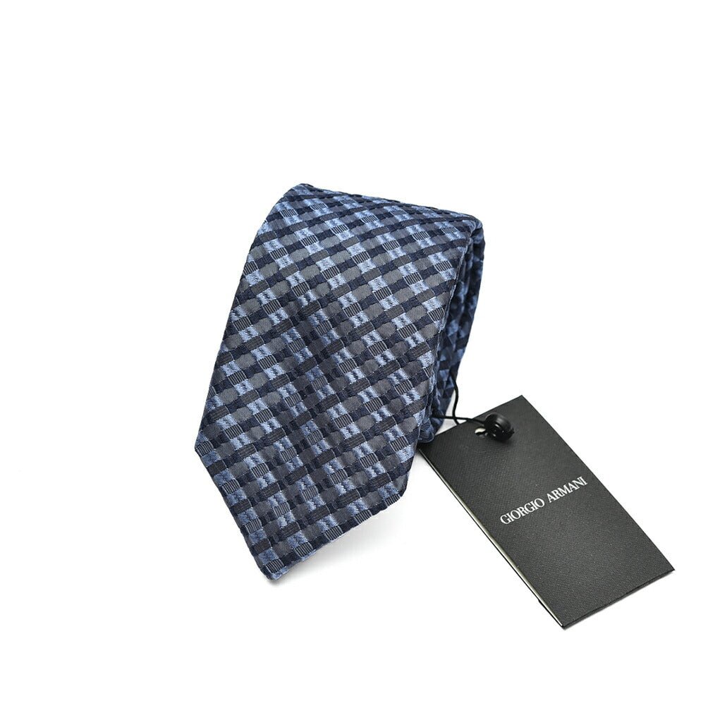 SALE|GIORGIO ARMANI シルクコットン シアサッカーネクタイ|402095|GUARDAROBA MILANO OFFICIAL STORE