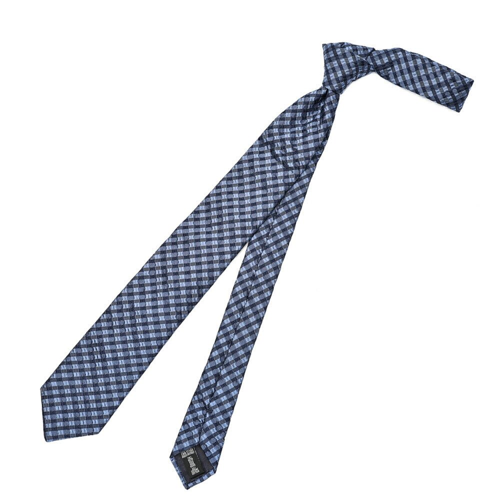 SALE|GIORGIO ARMANI シルクコットン シアサッカーネクタイ|402095|GUARDAROBA MILANO OFFICIAL STORE