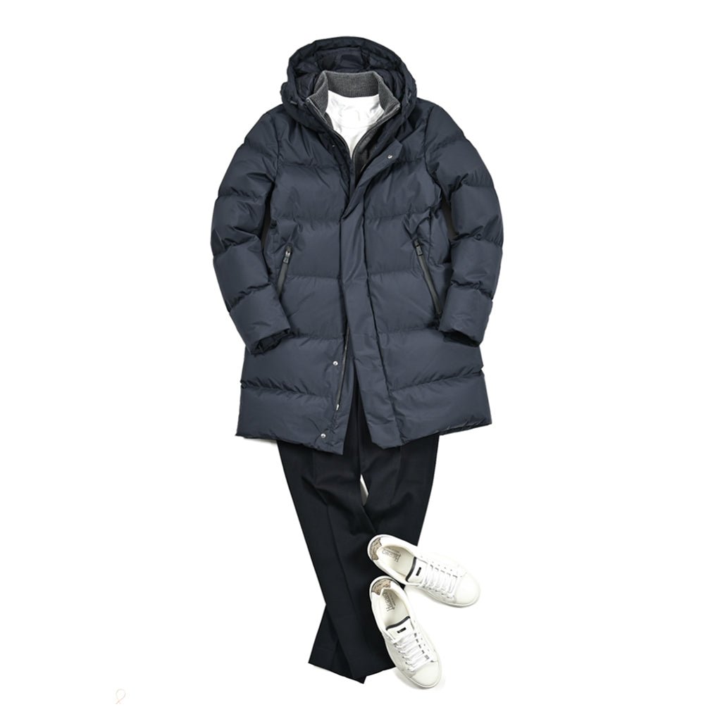 SALE|GRAN SASSO ヴァージンウール100% スタンドカラーハーフジップニットセーター / SLOWEAR|399685 - A - 48|GUARDAROBA MILANO OFFICIAL STORE