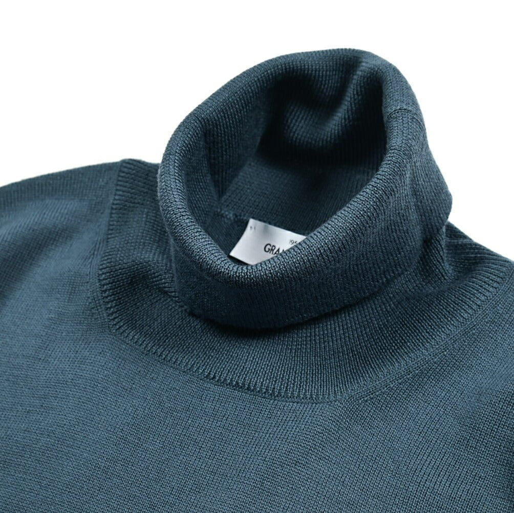 SALE|GRAN SASSO ヴァージンウール100% タートルネックニットセーター|GUARDAROBA MILANO OFFICIAL STORE