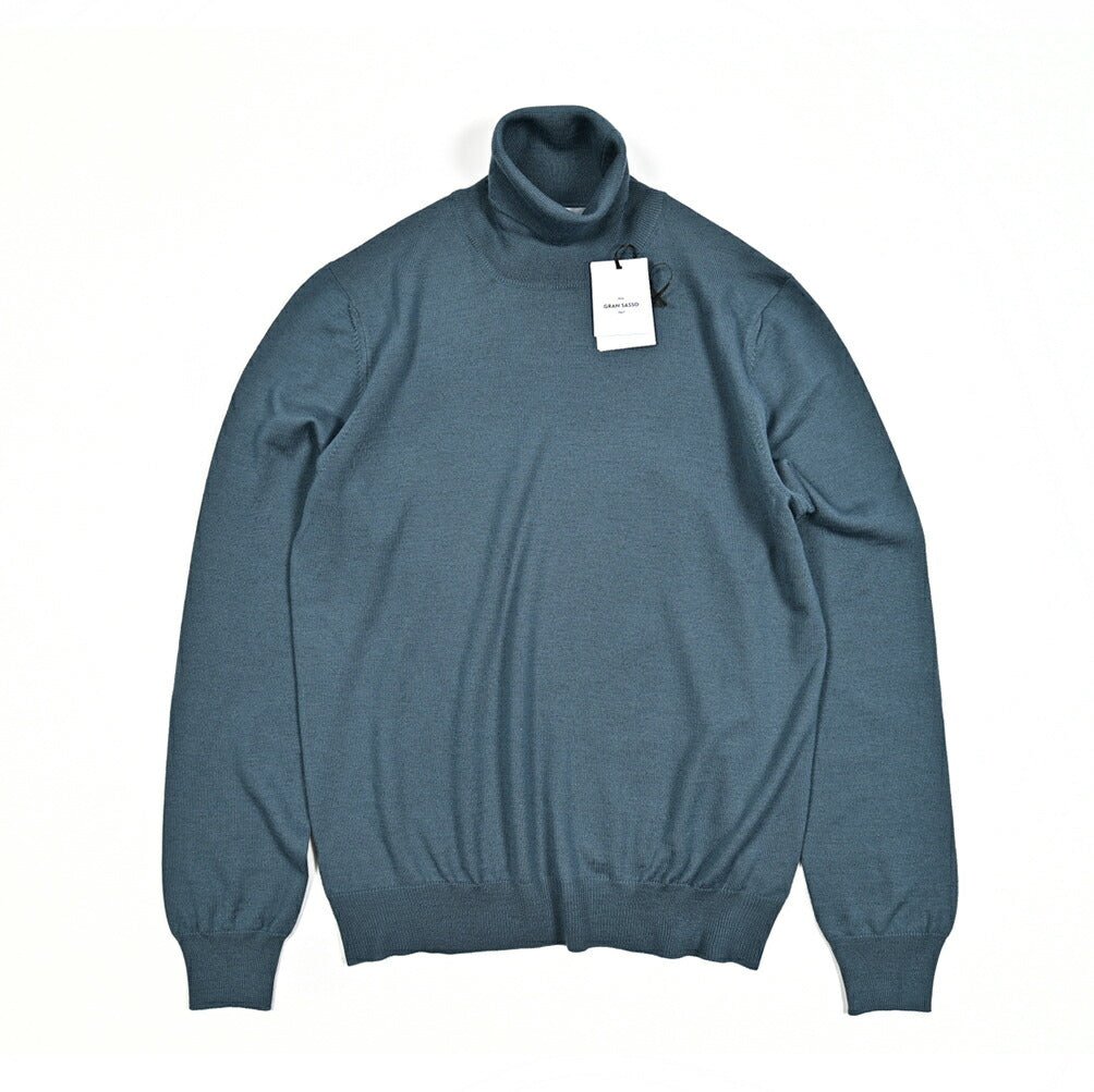 SALE|GRAN SASSO ヴァージンウール100% タートルネックニットセーター|GUARDAROBA MILANO OFFICIAL STORE