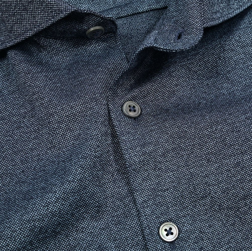 SALE|GRAN SASSO コットン100% ホリゾンタルカラー鹿の子シャツ|425934 - 48|GUARDAROBA MILANO OFFICIAL STORE