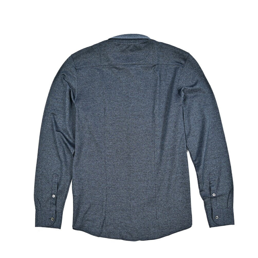 SALE|GRAN SASSO コットン100% ホリゾンタルカラー鹿の子シャツ|425934 - 48|GUARDAROBA MILANO OFFICIAL STORE