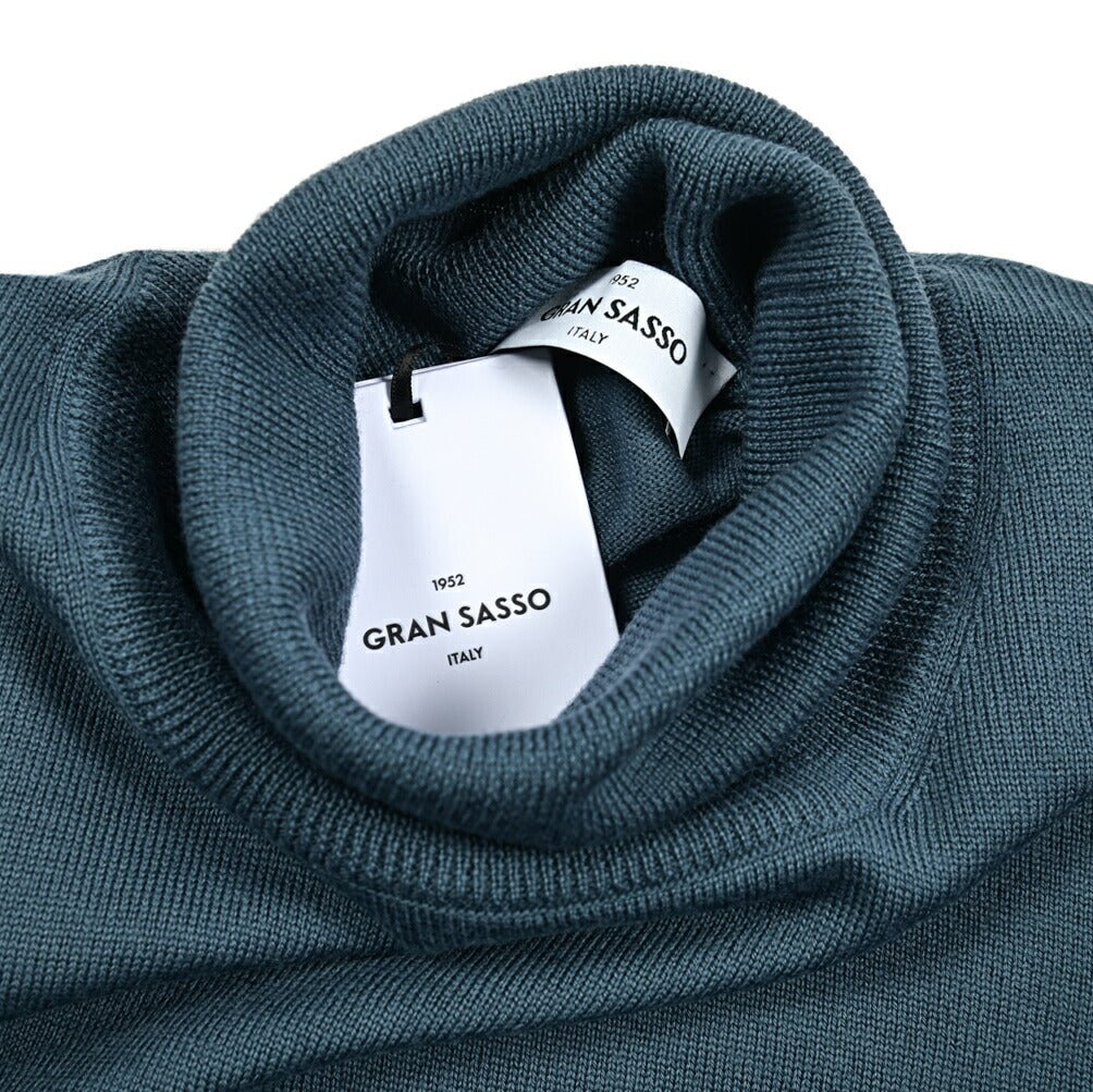 SALE|GRAN SASSO ヴァージンウール100% タートルネックニットセーター|GUARDAROBA MILANO OFFICIAL STORE