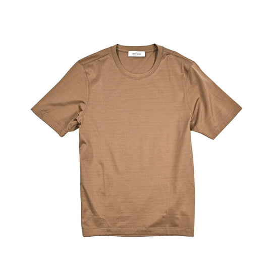 SALE|GRAN SASSO マーセライズコットン100% クルーネック半袖Tシャツ / FILO SCOZIA|422430 - 44|GUARDAROBA MILANO OFFICIAL STORE