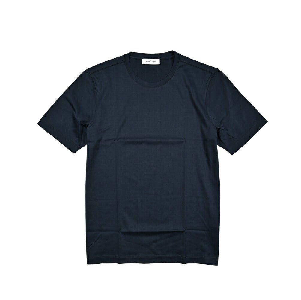 SALE|GRAN SASSO マーセライズコットン100% クルーネック半袖Tシャツ / FILO SCOZIA|422481 - 44|GUARDAROBA MILANO OFFICIAL STORE