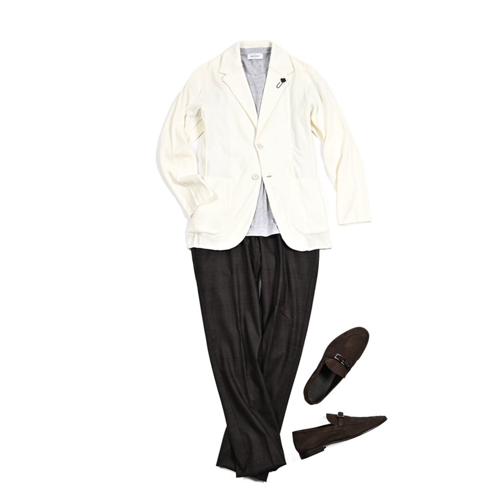 SALE|GRAN SASSO マーセライズコットン100% クルーネック半袖Tシャツ / FILO SCOZIA|422650 - 44|GUARDAROBA MILANO OFFICIAL STORE
