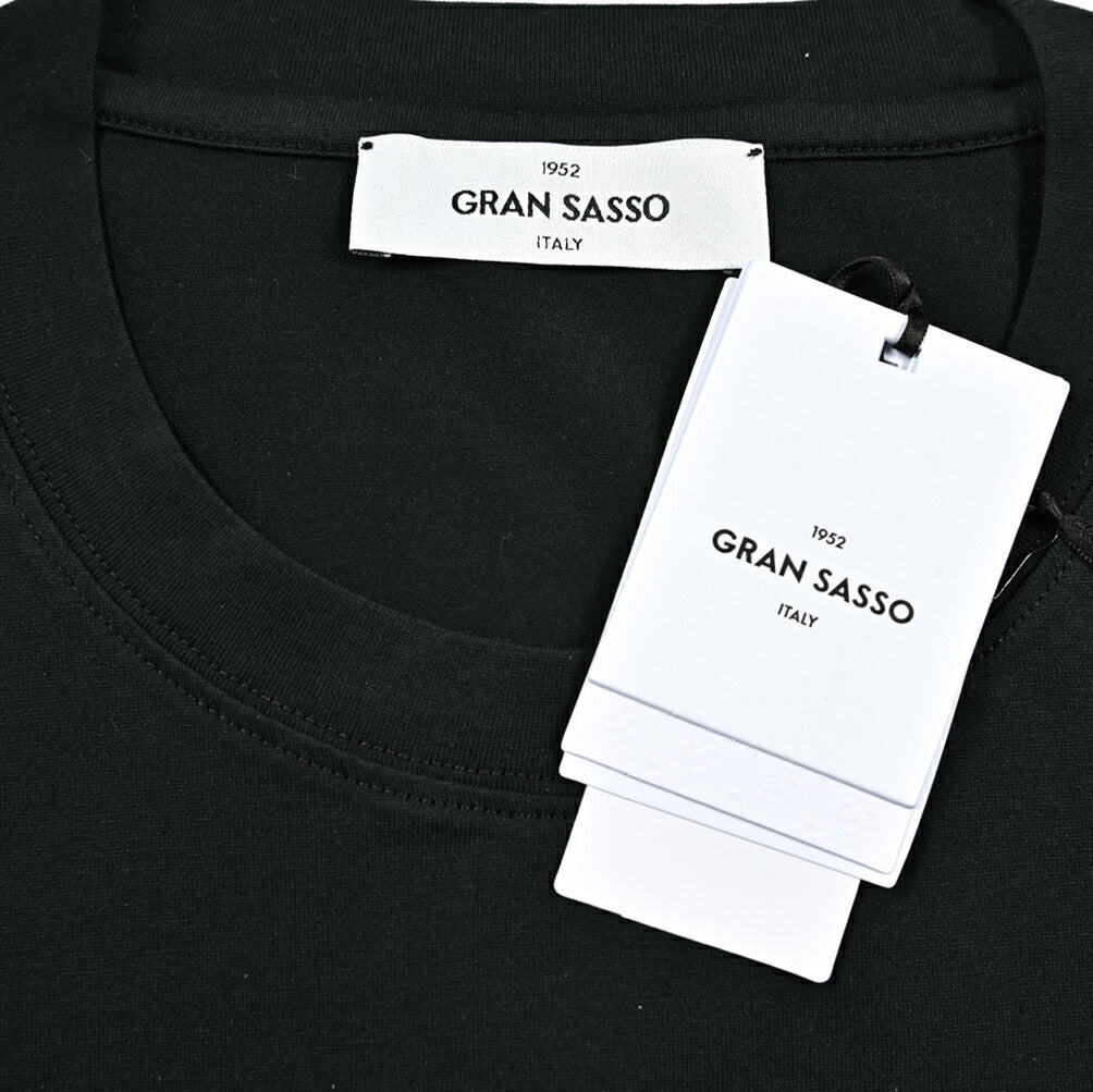 SALE|GRAN SASSO スムースコットン100% クルーネック半袖Tシャツ|422621 - 44|GUARDAROBA MILANO OFFICIAL STORE