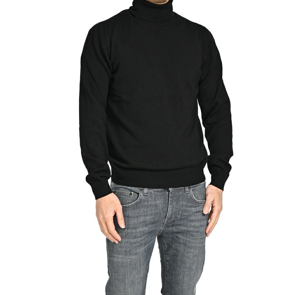 SALE|GRAN SASSO ヴァージンウールカシミヤ タートルネックニットセーター / SLOWEAR|415486 - A - 46|GUARDAROBA MILANO OFFICIAL STORE