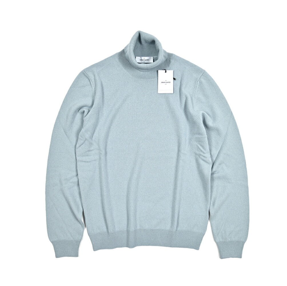SALE|GRAN SASSO ヴァージンウールカシミヤ タートルネックニットセーター|GUARDAROBA MILANO OFFICIAL STORE
