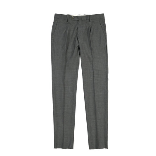 SALE|GTA “772 L” ウール100% ワンタックスラックス / SLIM FIT ダークグレー 48 | GUARDAROBA MILANO OFFICIAL STORE