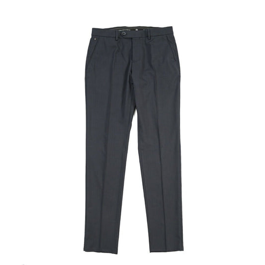 SALE|GTA “NIKKO” ビスコース混ウール ノータックスラックス / SLIM FIT ネイビー 48 | GUARDAROBA MILANO OFFICIAL STORE