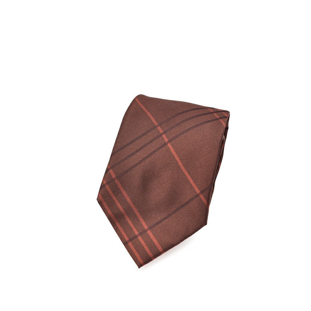 SALE|Les copains シルク100% チェックネクタイ|GUARDAROBA MILANO OFFICIAL STORE