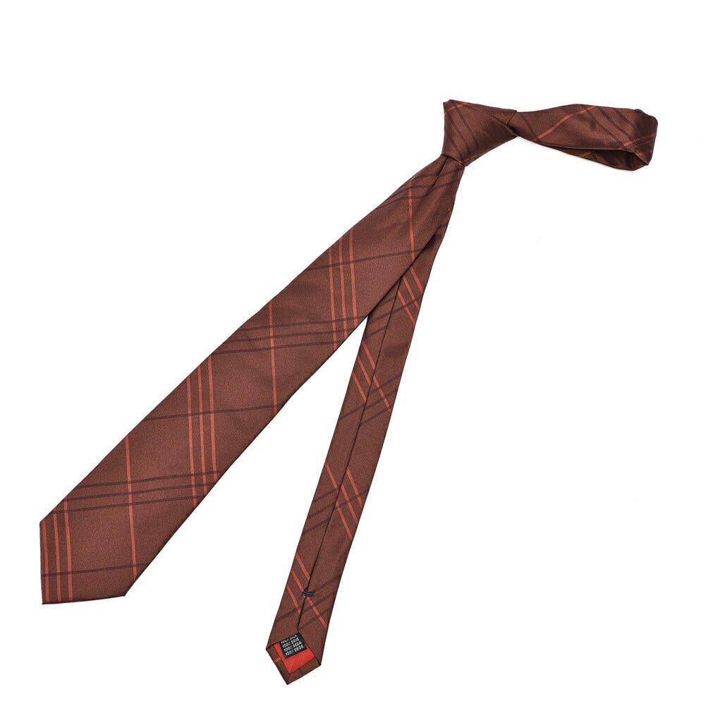 SALE|Les copains シルク100% チェックネクタイ|402360|GUARDAROBA MILANO OFFICIAL STORE