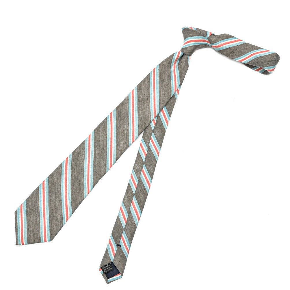 SALE|Les copains シルク100% レジメンタルネクタイ|402270|GUARDAROBA MILANO OFFICIAL STORE