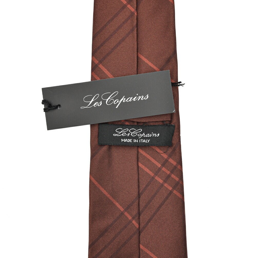 SALE|Les copains シルク100% チェックネクタイ|402360|GUARDAROBA MILANO OFFICIAL STORE