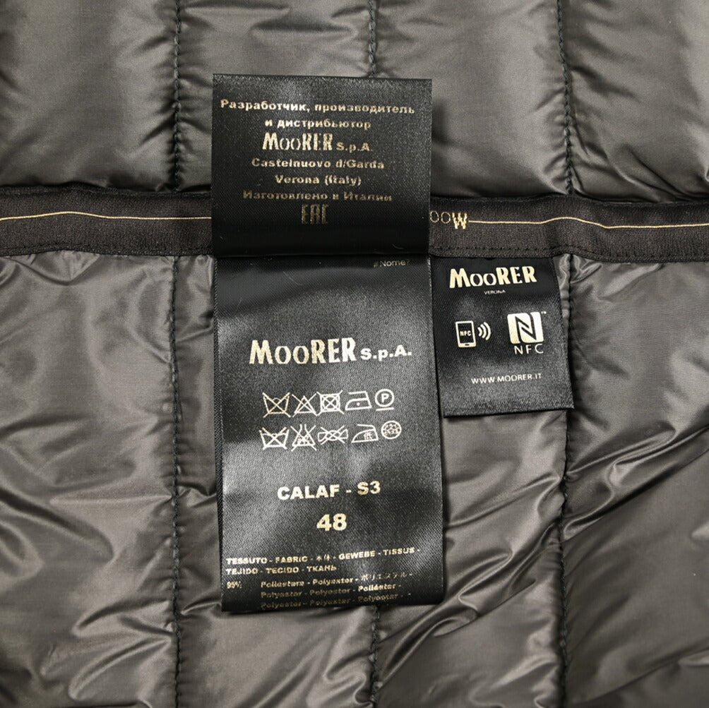 SALE|MOORER CALAF - S3 軽撥水ポリエステル グースダウンベスト|436752|GUARDAROBA MILANO OFFICIAL STORE